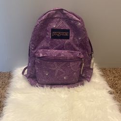 Jansport Girls/Ladies Backpack Very Pretty , No Rips Or Tears , Zippers Work Perfectly Asking $8