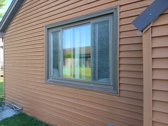 Exterior Tri-Pane Window