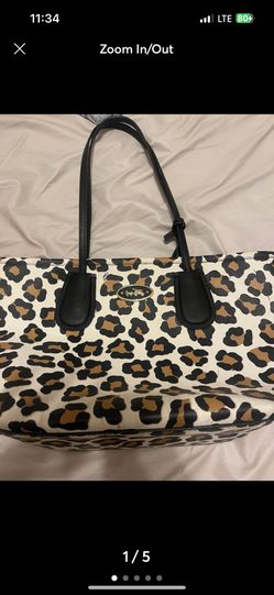 Coach Cheetah Print Tote