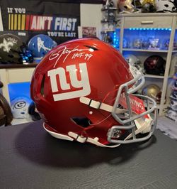 Giants Lawrence Taylor Autographed Authentic Full Size Authenticated Helmet