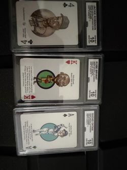 Hero Deck Jackie Robinson/ Kobe Bryant / Shohei Ohtani graded 10