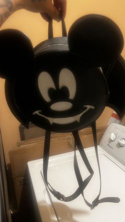 Mickey Mouse Bat Wing Loungefly Glow In The Dark Backpack Disney