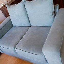 Light Blue Living Room
