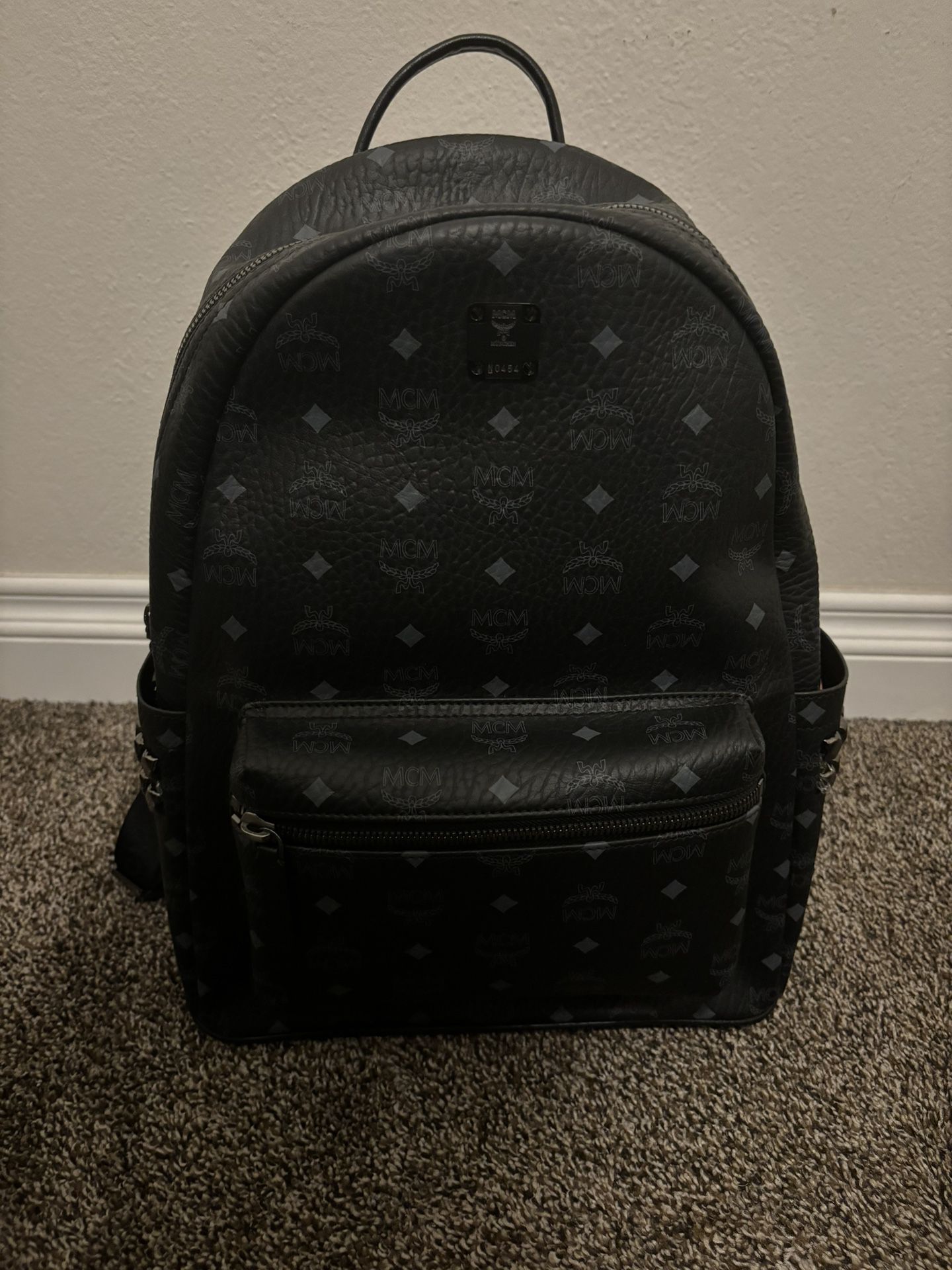 Black Mcm Backpack 