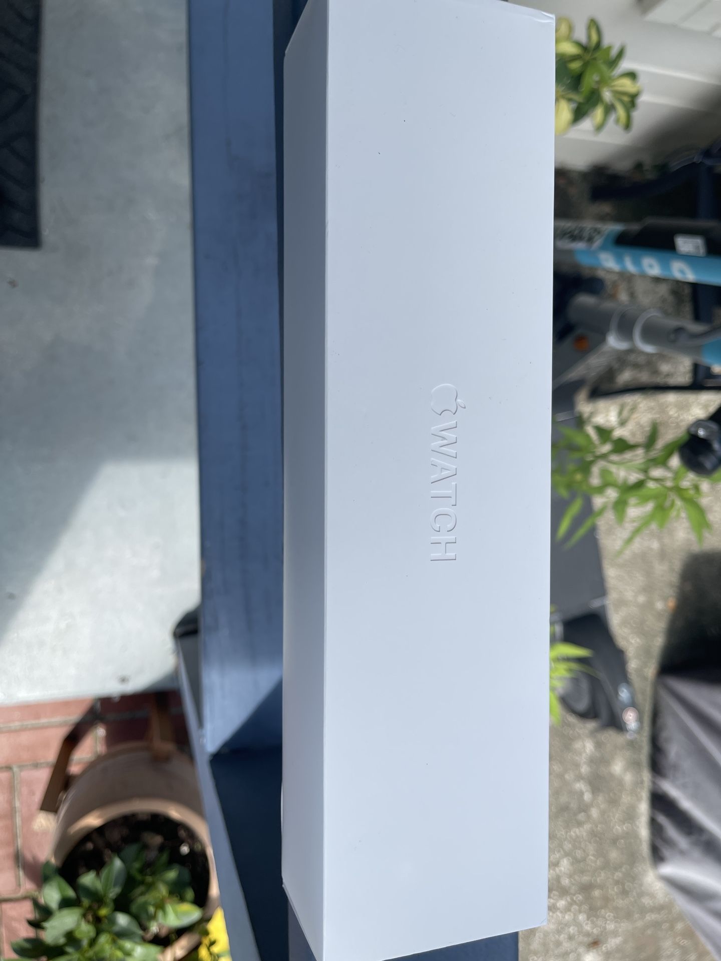 Apple Watch Series 4 (GPS + Cellular, 44MM) - Stainless Steel Case with White Sport Band