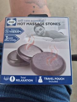 Sealy Hot Massage Stones Set