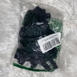 Women's 2 Piece Exotic Lingerie Set Floral Lace Mesh Sheer Strapless Bra and Panty Set