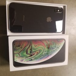 iPhone Xs Max 256gb Space grey Factory Unlocked 