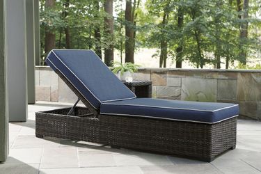 Grasson Lane Outdoor Chaise Lounge with Cushion
by Ashley
