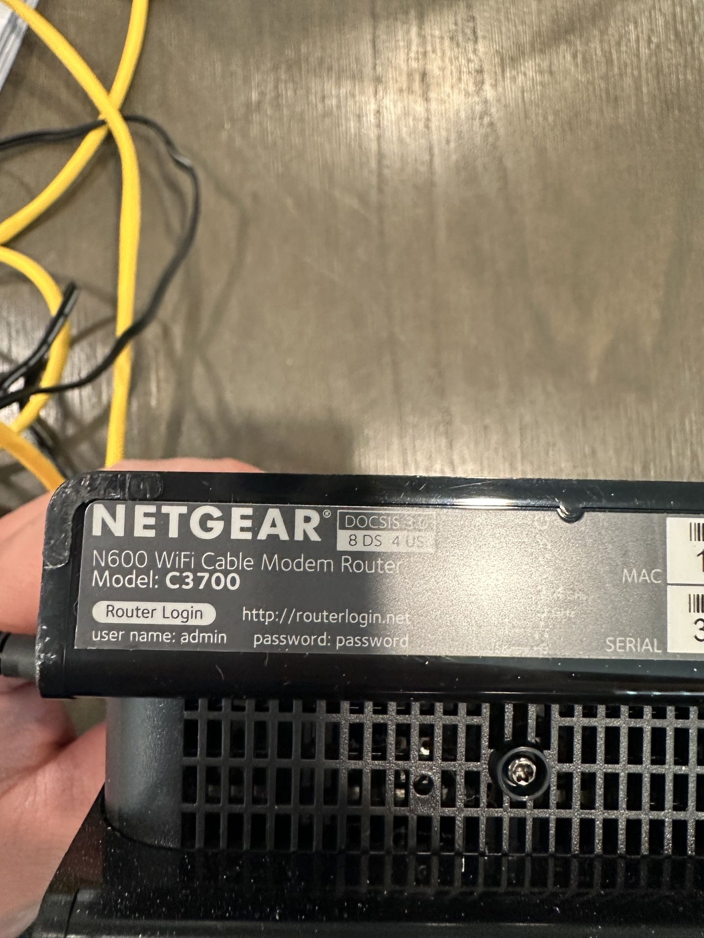 Netgear Modem/Router