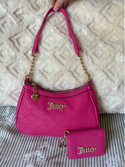 Hot Pink Juicy Couture Bag & Wallet Set