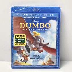 Disney’s Dumbo 70th anniversary 2-Disc Blu-ray Plus DVD Combo Set