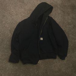Hooded Carhart Jacket Fits Bigger 