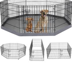 Dog Playpen Metal Foldable 