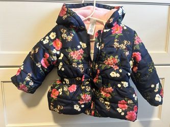 12mos baby Girl floral Coat