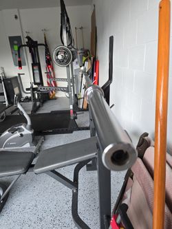 7ft Chrome Olympic Barbell Bar