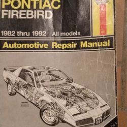 Haynes Pontiac Firebird Manual