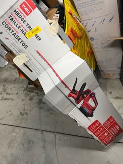 Toro Flex-Force 60-volt max 24-in Battery Hedge Trimmer, Charger Included, no battery