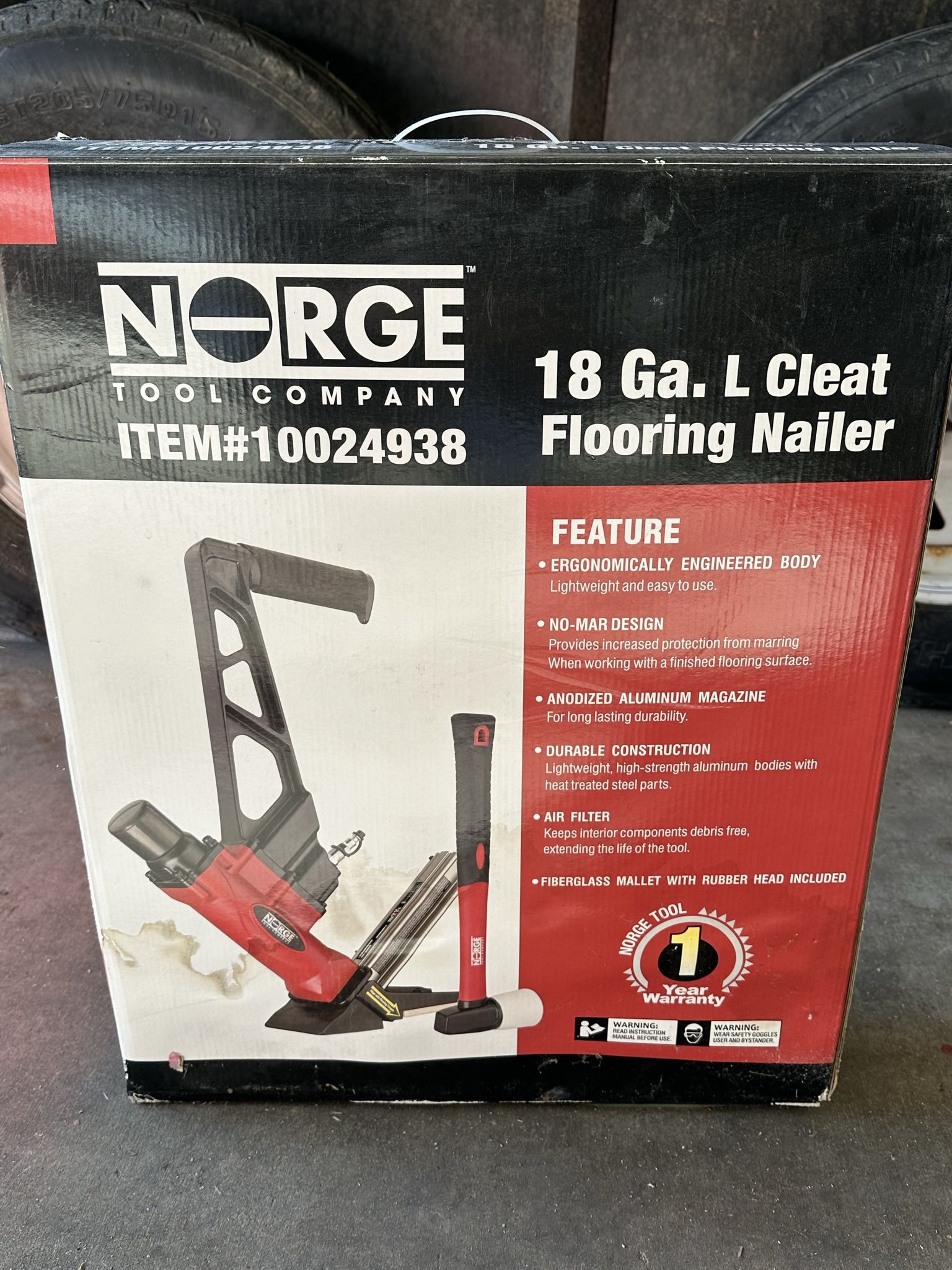 Norge 18 Gauge Floor Nailer
