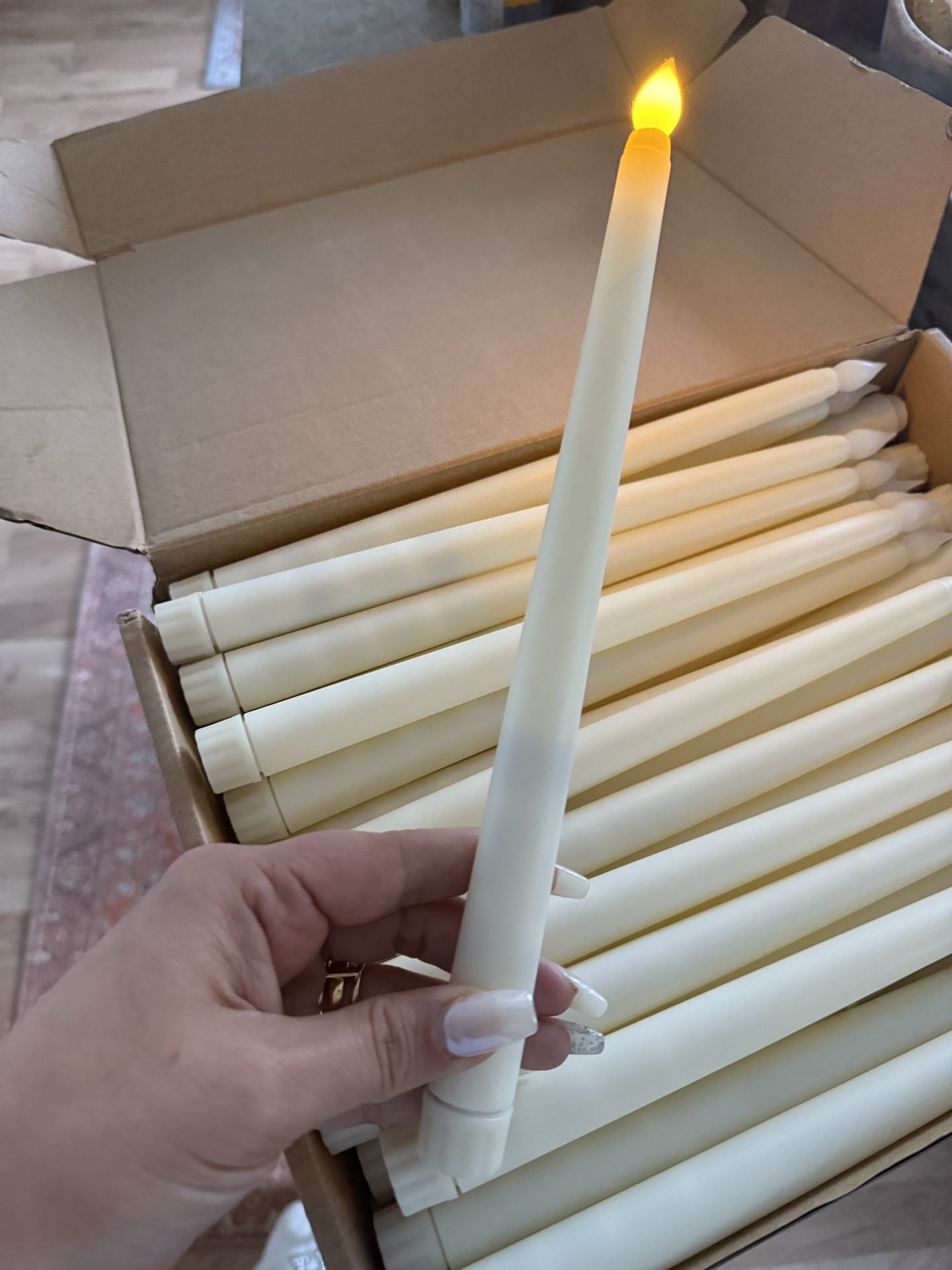 40 Pieces Of Flameless Candles