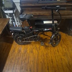500W Lightweight Folding Electric Bike for Adults - 20MPH 35-Mile Range Commuter E-Bike with 48V 10AH Removable Battery, Front Headlight & Disc Brakes
