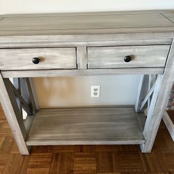 Grey Entry Table