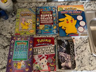 pokemon books , cup, funko pop, lunch boxes
