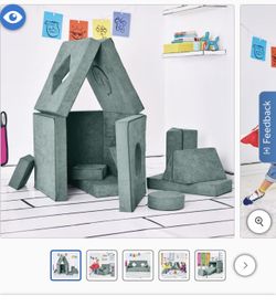Foam kid couch set