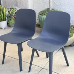IKEA ODGER CHAIRS BLUE