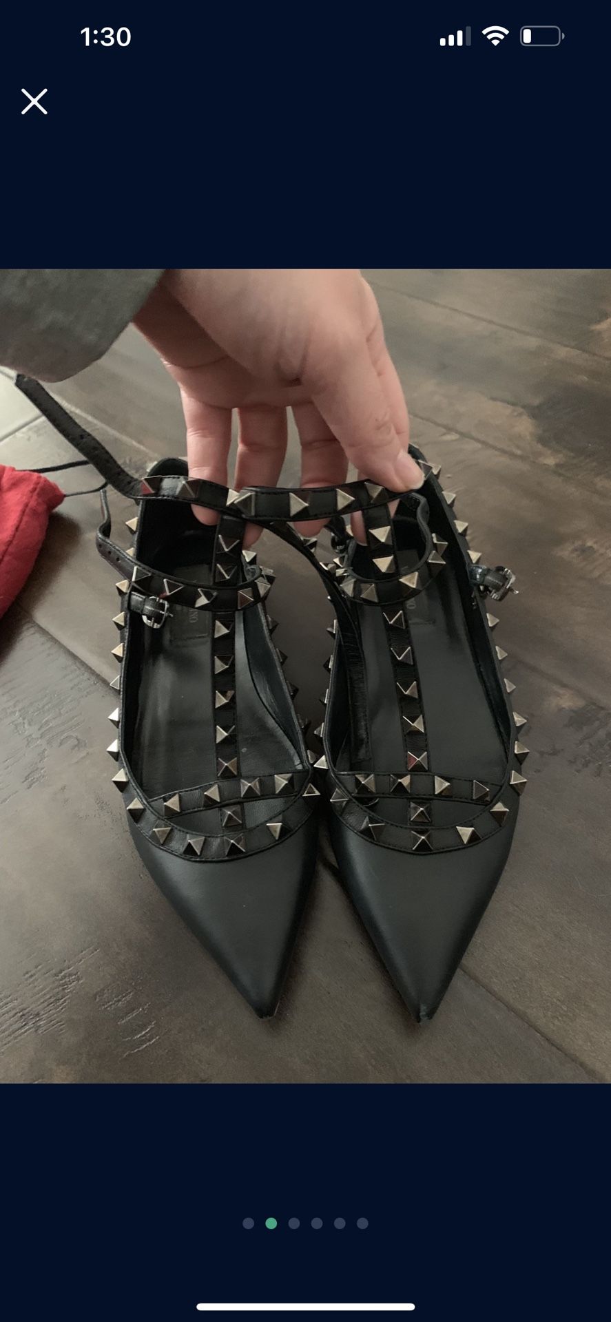 Valentino Rockstud Flats