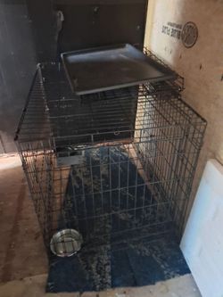 Large dog cage