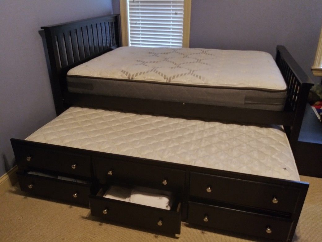 Trundle Bed, Full Size