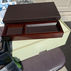 Leather Top Valet