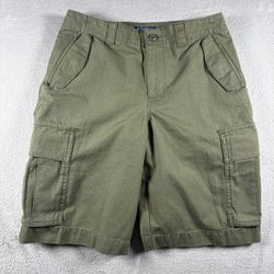 Vintage Polo Ralph Lauren Boys Size 14 Green Cargo Style Shorts NWT #926