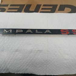 65 Impala Grill Supersport Emblem 