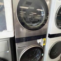 Electrolux Laundry Center Washer & Dryer (Silver) | ($0 Down) | No Credit Needed 