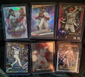 Shohei Ohtani Card Lot + Sasaki and Kim RC's
