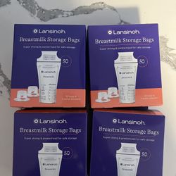 Never Opened breast Milk Storage Bags (200)
