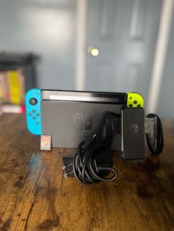 Nintendo Switch Bundle - Wires, Grip, + Sonic Forces