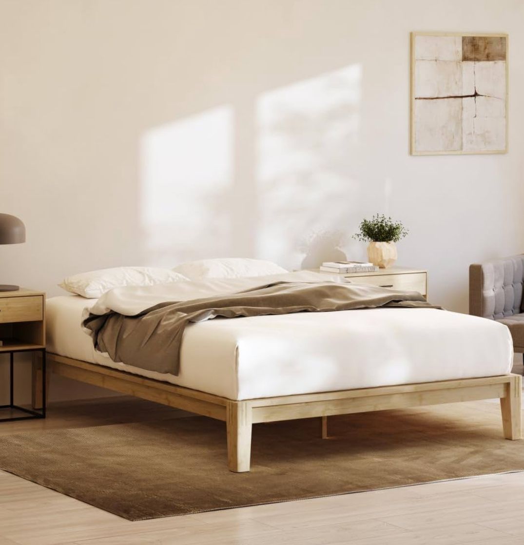 Bamboo Platform Bed Frame