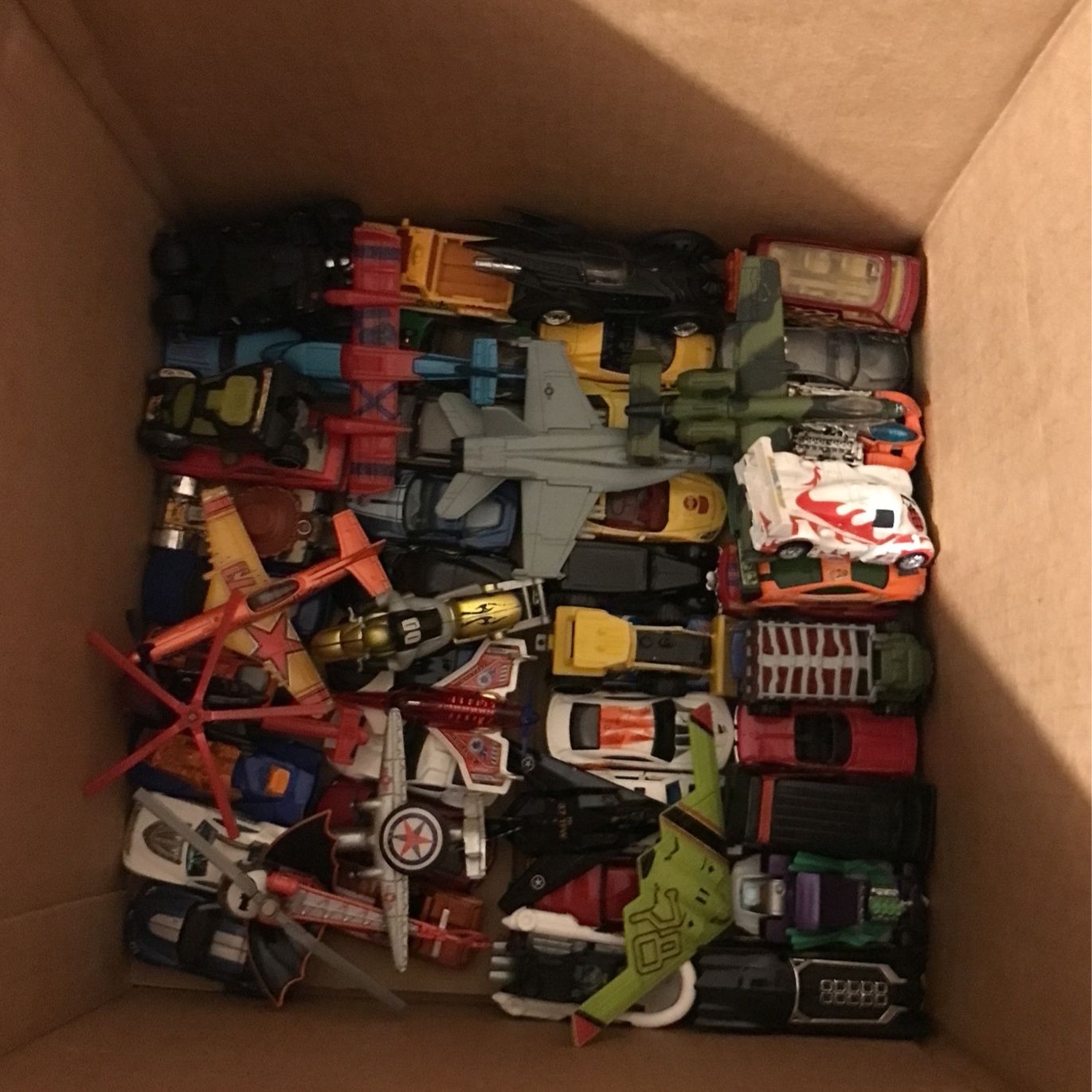 58 hot wheel vehicles