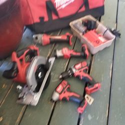Milwaukee 18 Volt Tool Set