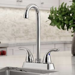 Elkay Everyday 2-Handle Bar Faucet in Chrome