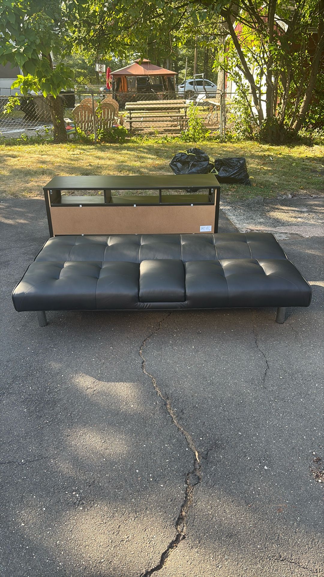 Nice Black Mini Couch 