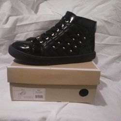 Michael Kors.  Black Boots