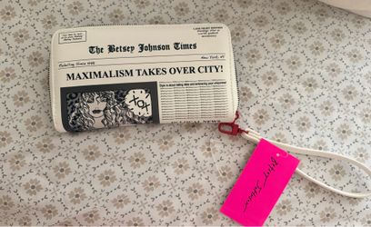 Betsey Johnson Clutch Wallet 2-In-1