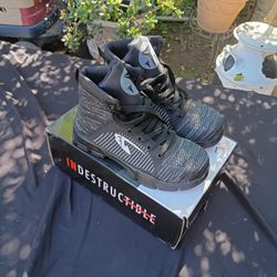 "Indestructible" Steel Toe Boots..Size 7 1/2..(Brand New)..