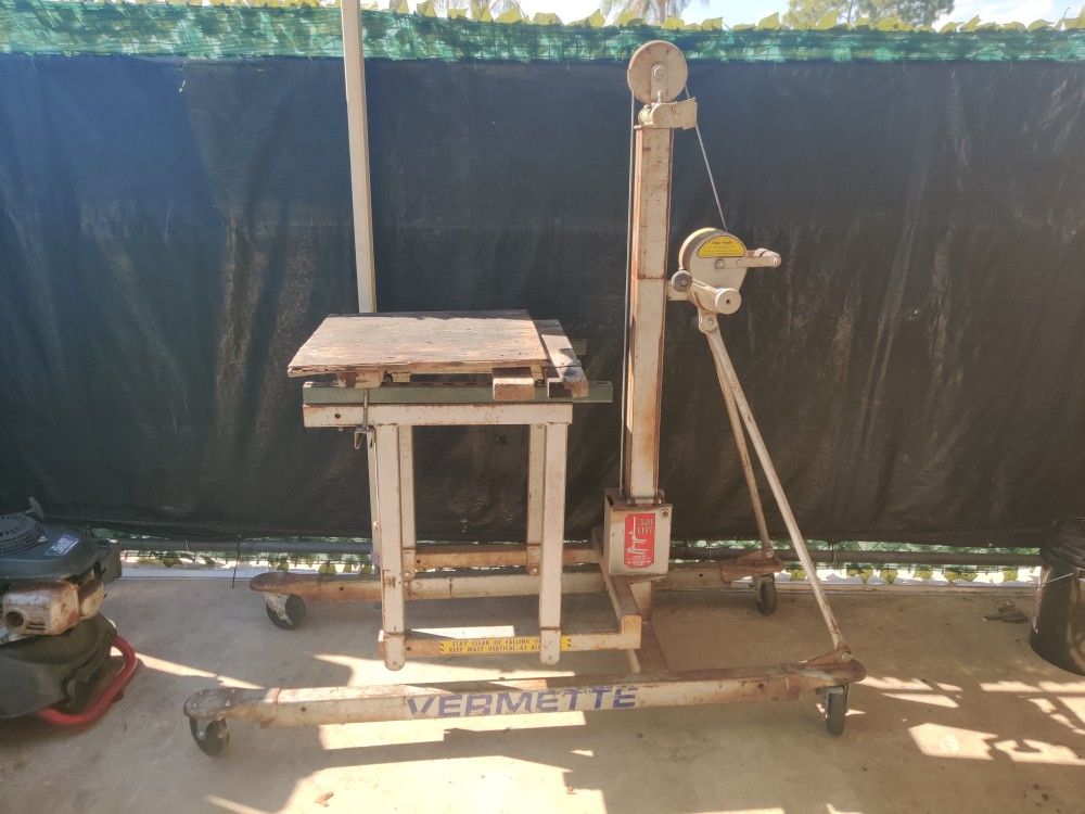 Vermette Model #520 Lift Capacity 500 lbs