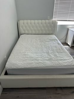 Queen bed frame