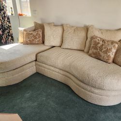 Sofa With Pillows 